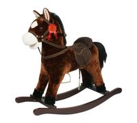 Rocking Horse With Sounds Dark Brown