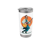 Rocking Medic Doc Costume for Medicine Lovers Stainless Steel Insulated Tumbler