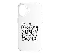 Rocking My Bump Funny Cute Mother Mom Love Case for iPhone 16
