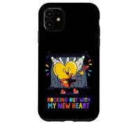 Rocking Out With My New Heart Design - Cute Guitar Heart Case for iPhone 11