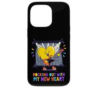 Rocking Out With My New Heart Design - Cute Guitar Heart Case for iPhone 13 Pro