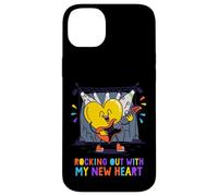Rocking Out With My New Heart Design - Cute Guitar Heart Case for iPhone 14 Plus