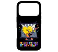 Rocking Out With My New Heart Design - Cute Guitar Heart Case for iPhone 17 Pro