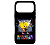 Rocking Out With My New Heart Design - Cute Guitar Heart Case for iPhone 17 Pro Max