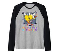 Rocking Out with My New Heart Design - Cute Guitar Heart Raglan Baseball Tee