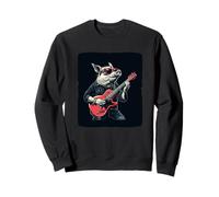 Rocking Pig Bringing the Riffs with Style Sweatshirt