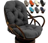 Rocking Replacement Chair Pads, Washable-Resistant Swivel Rocker Chair Cushion - Garden Seat Cushion Sofa Tatami Mat for Recliner Rocking Rattan Chair