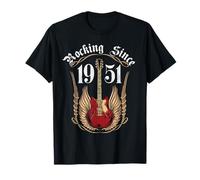 Rocking Since 1951 70 Year Old Birthday Gift T-Shirt