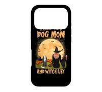 Rocking The Dog Mom And Witch Life Cavalier Halloween Case for iPhone 17 Pro