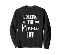 Rocking The Mami Life Cute Rockin' Cool Sweatshirt
