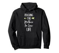 Rocking The Mother-In-Law Life Cute Rockin' Cool Pullover Hoodie