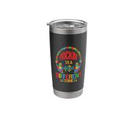 Rocking to A Different Tune Puzzle Autism Awareness Stainless Steel Insulated Tumbler