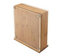 Rockingham Forge Bamboo Magnetic Kitchen Utensil Holder - 8 Space Upright Storage Block