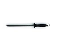 Rockingham Forge Black Ceramic Sharpening Rod with Plastic Handle, 11”, 28cm