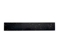 Rockingham Forge Black Granite 30cm Stone Magnetic Knife Rack- Wall Mounted Kitchen Storage for up to 5 Knives/Utensils with Wall Fixings