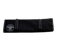 Rockingham Forge Canvas Kitchen Tool Roll Storage Case - Black, 9 Compartments