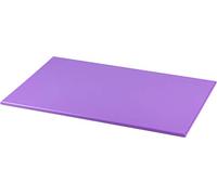 Rockingham Forge Coloured High Density Hygienic Polyethylene Chopping Board - Purple, 45 x 30 x 1 cm, Colour Coded, Prevent Cross Contamination, Suitable for Use with Allergies