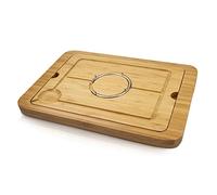 Rockingham Forge Deluxe Bamboo 5-in-1 Rectangular Multi-Board Set, 40 x 28 cm