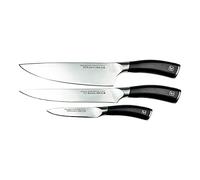 Rockingham Forge Equilibrium 3 Piece Kitchen Knife Set, Including 20cm Chef's Knife, 20cm Carving Knife, 10cm Paring Knife, Premium German Stainless Steel