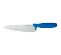 Rockingham Forge Essentials Blue Handle Chef’s Knife 20cm for Raw Fish - Coloured Knives for Food Hygiene, Allergen and Intolerance Food Preparation - Colour Coded Stainless Steel Kitchen Knives