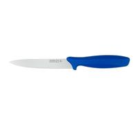 Rockingham Forge Essentials Blue Handle Utility Knife 12.5cm for Raw Fish - Coloured Knives for Food Hygiene, Allergen and Intolerance Food Preparation- Colour Coded Stainless Steel Kitchen Knives