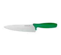 Rockingham Forge Essentials Green Handle Chef’s Knife 20cm for Salad & Fruit - Coloured Knives for Food Hygiene, Allergen and Intolerance - Colour Coded Stainless Steel Kitchen Knives