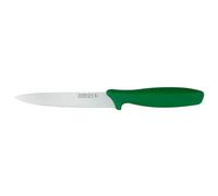 Rockingham Forge Essentials Green Handle Utility Knife 12.5cm for Salad & Fruit - Coloured Knives for Food Hygiene, Allergen and Intolerance - Colour Coded Stainless Steel Kitchen Knives