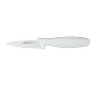 Rockingham Forge Essentials White Handle Utility Knife 12.5cm for Bakery & Dairy - Coloured Knives for Food Hygiene, Allergen and Intolerance - Colour Coded Stainless Steel Kitchen Knives