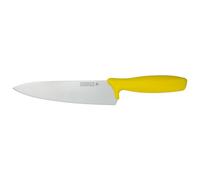 Rockingham Forge Essentials Yellow Handle Chef’s Knife 20cm for Cooked Meats - Coloured Knives for Food Hygiene, Allergen and Intolerance - Colour Coded Stainless Steel Kitchen Knives