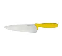 Rockingham Forge Essentials Yellow Handle Chef’s Knife 24cm for Cooked Meats- Coloured Knives for Food Hygiene, Allergen and Intolerance Food Preparation - Colour Coded Stainless Steel Kitchen Knives