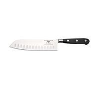 Rockingham Forge FRF 18cm Santoku Knife, Fully Forged, Pakkawood Handle, Rosewood, 9009SK/7