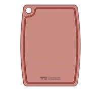 Rockingham Forge Greenworks Large Chopping Board Recycled Plastic 44x33cm - Red, BPA Free Cutting Board, Dishwasher Safe & Heat Resistant