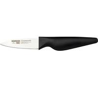 Rockingham Forge Greenworks Paring Knife 8cm Blade, Black Recycled Plastic, German Stainless Steel, Dishwasher Safe