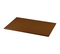 Rockingham Forge High Density Plastic Chopping Board, Brown