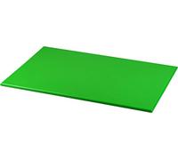 Grunwerg High Density Plastic Chopping Board, Green, 44 x 30 x 1 cm, CB-1218G