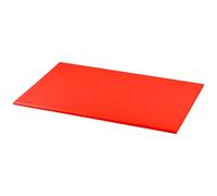 Rockingham Forge High Density Plastic Chopping Board, Red, 45 x 30 x 1 cm