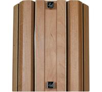 Rockingham Forge Magnetic Beech Wood Kitchen Wall Rack - 4 Space Storage Organiser