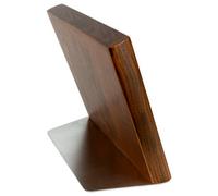 Rockingham Forge Magnetic Kitchen Utensil Holder - Solid Ash Wood Brown Finish