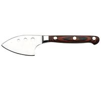 Rockingham Forge Parmesan Cheese Knife with Riveted Rosewood Handle, Durable Slicer 18/10 Stainless Steel, Cheese Cutter for Hard Cheese