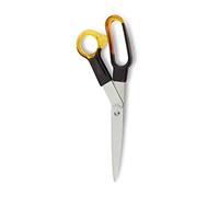 Rockingham Forge Sister Large Sidebent Scissors 7.5cm Stainless Steel Blade - Tortoise Shell Effect Handle - Home Essentials, Heavy Duty, Sharp Kitchen Shears for Cooking, Crafts & Sewing