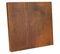 Rockingham Forge Solid Ash Wood Magnetic Knife Block for up to 5 Knives - Brown Universal Wooden Knife Holder for Safe & Hygienic Kitchen Knife Storage