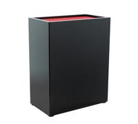 Rockingham Forge Upright Kitchen Utensil Storage Block - Black And Red, 20 Space Countertop Organiser