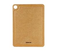 Rockingham Forge Wood Fibre Cutting Board with Groove Natural 37x27.5x0.6cm, Heat Resistant Chopping Board Dishwasher Safe, Wooden Carving Board with Juice Reservoir, Commercial Chopping Boards