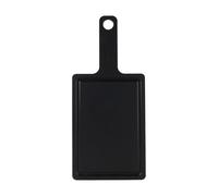 Rockingham Forge Wood Fibre Paddle Board with Handle Black 40.5x18x0.6cm, Dishwasher Safe Graze Board, Wooden Cheese Board, Lightweight Serving Platter Board, Hygienic Wooden Board for Serving Food