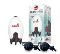 Rockit Rocker Rechargeable with Two Brackets - Baby Sleep Aid Gently Rocks Any Stroller or Buggy, Adjustable Speed with 60 Minute Timer - Fits All Pushchairs & Prams to Create a Baby Bouncer