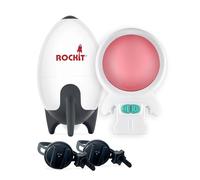 Rockit Rocker with Two Brackets & Zed 2.0 Baby Sleep Bundle - Pram & Pushchair Rocker - Baby Vibration Sleep Aid with Night Light for Cot, Crib & Moses Basket - Infant Sleep Soother - Universal Fit