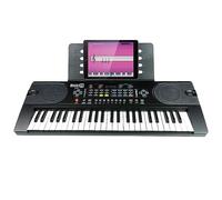 RockJam 49 Key Digital Piano Keyboard with Music Stand & Note Stickers
