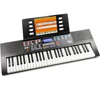 RockJam 54 Key Keyboard Piano with Sheet Music Stand RJ541 Piano Note Stickers