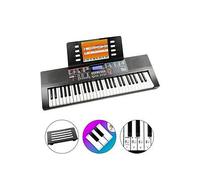 Rockjam 54-Key Portable Electronic Keyboard Piano With & Simply Piano App Content One Colour