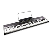 RockJam 88 Key Digital Piano with Full Size Semi-Weighted Keys, Power Supply, Sheet Music Stand, Piano Note Stickers & Simply Piano Lessons